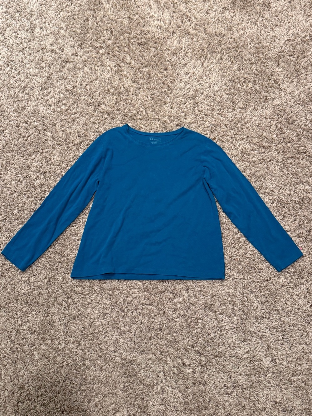 L.L. Bean Long-Sleeve Top in Blue